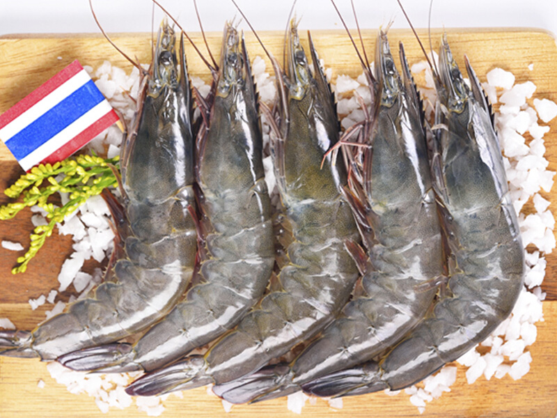 新鲜泰国女虾2kg新鲜20-30大对虾超大冰冻虾