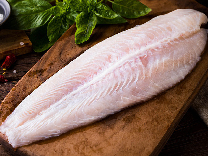 越南冷冻巴沙鱼片1.68kg(6片装) 龙利鱼 去皮去刺 火锅海鲜水产